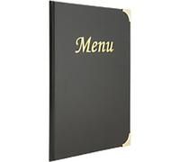 Deflecto Menu Holder A4 Portrait 23.5 (W) x 0.8 (D) x 31 (H) cm Black