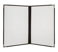 Deflecto Menu Holder A4 Portrait 25 (W) x 3 (D) x 35 (H) cm Transparent 5 Pieces