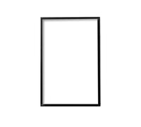 Deflecto Pack of 3 Wall Mounted Picture/Certificate Frames A1 with a 19mm profile - Black