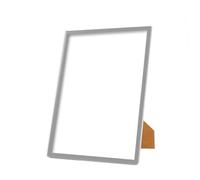 Deflecto Pack of 3 Wall Mounted Picture/Certificate Frames A3 with a 13mm profile - Silver