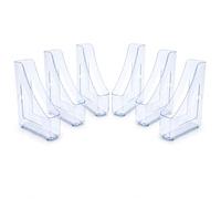 Deflecto Pack of 6 Gemstone Collection Contemporary Magazine File - Diamond