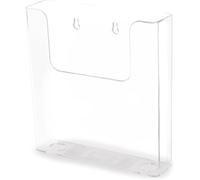 Deflecto Portrait Literature Stands for Display - A4 Wall Mounted Magazine File