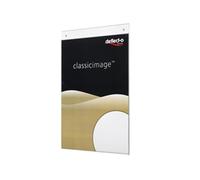 Deflecto Wall Mountable Sign Holder Polystyrene 300 x 445 x 5 mm A3 Clear