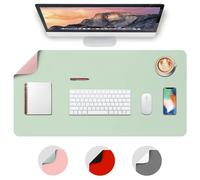 Deflecto PVC Desk Mat 80x40 - Pink Green