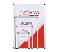 Deflecto® Rounded Corner A3 Snap Frame with a 25mm profile Silver