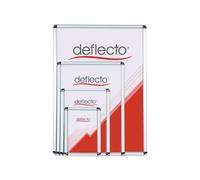 Deflecto® Rounded Corner A5 Snap Frame with a 25mm profile Silver