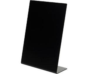 Deflecto Sign Holder A4 Portrait 1 Countertop Rectangle 21.1 (W) x 8.3 (D) x 30 (H) cm Black