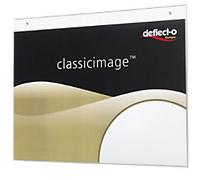 Deflecto Sign Holder Transparent 46901 30 x 0.7 x 23.5 cm