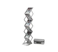 Deflecto Silver A4 Double Sided Folding Display Stand
