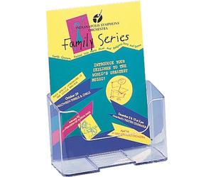 Deflecto Standard Literature Holder Rigid A5 Clear Ref 74901