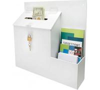 Deflecto Deflect Suggestion Box White