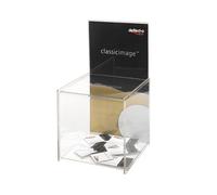 Deflecto Suggestion Box Sign Holder