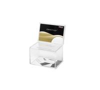Deflecto Suggestion Box & Lock - Crystal