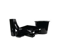 Deflecto Sustainable Desktop Starter Kit Black - CP175RCBLK