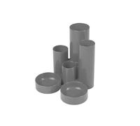 Deflecto Value Tidy Tube - Grey