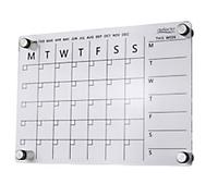 Deflecto Wall Planner Non Magnetic Wall mountable 29.7 (W) x 21 (H) cm Plastic Transparent