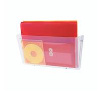 Deflecto Wall Sign Holder Pocket