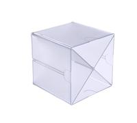 Deflecto X Divider Cube Storage Modular and Expandable Desktop Storage Solution for stationery or condiments, coffee, tea, sugar sachets - pack of 6.