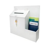 deflect-o Deflect Suggestion Box White