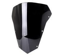 Deflector Compatible With For FZ6R 2003 2004 2005 2006 2007 2008 ABS Plastic Black Motorcycle Windscreen Windshield Double Bubble