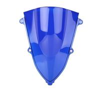 Deflector Front Flyscreen For CBR 250RR For CBR250RR 2017 2018 ABS Plastic Double Bubble Wind Deflectors Motorcycle Windscreen Windshield Motorcycle Windshield(Blue)