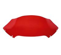 Deflector Front Screen For Touring For Road For Glide 2015-2023 9 Inch Motorcycle Front Fairing Wave Deflector Windscreen(Red)