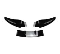 Deflector Lips Spoiler Deflector Car Front Bumper Splitter Lip Spoiler Diffuser Cover For BMW For 1 Series E81 E82 E87 E88 LCI Standard Model 2008~2011(Glossy Black)