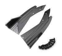 Deflector Lips Spoiler Deflector Car Side Bumpers Universal Front Rear Body Kit Wing Splitter Bumper Lip Left Right Protective Panels Anti-Crash Diffuser(Carbon Color)