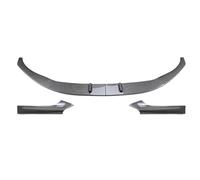 Deflector Lips Spoiler Deflector Front Bumper Spoiler Lip+Side Splitter Cover Blade For Bmw For 2 Series F22 F23 For Only 2014-2021 For M235i For M240i(Carbon Look)