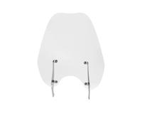 Deflector Windscreen Motorcycle Windsreen Windshield 41mm Clamps For Softail FXST 1988-2013 For Dyna Wide Glide 1993-2005 Accessories(Dark Grey)