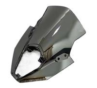 Deflector Windshield For Kawasaki For Ninja 650 For ER6F 2020-2023 Motorcycle Modification Accessories WindScreen Deflector Visor Viser Motorcycle Windshield(Black)
