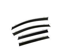 Deflectors Wind For Mitsubishi AIRTREK 2022-2024 Chrome Strips Rain Guards Window Visor Wind Deflectors Shades Ventvisor