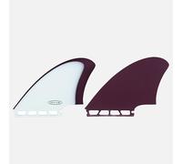 Deflow Palm twin fin (white, large)