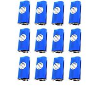 DEFMATE 12 Count 4.33" x 243' (110mmx74m) Thermal Wax Ribbons 1/2" Core Thermal Transfer Wax Ribbon for Zebra,TEC,DATAMAX,INTERMEC,Avery,Citizen,SATO,TSC,GODEX,ARGOX