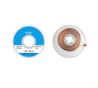 DeFor Soldering Wire Tape Copper Braid for Solder Removal, 1 5M Length, Great for Electronics Repair (2.5mm)