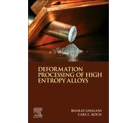 Deformation Processing of High Entropy Alloys