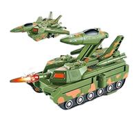Deformation Robot Toys, Car Transformation Toy, STEM Educational Toys, STEM Learning Car Toy with Music, Flashing Light for School Reward, Christmas, New