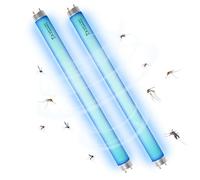 Defresit 2 Pack Fly Killer Replacement Bulbs BL T5 10W,UV Light Bulb Tubes for 20W Electric Insect Killer/Fly Zapper/Bug Zapper/Mosquito Killer