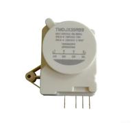 Defrost Timer Replacement Part 120VAC 50/60Hz Metal | Metal housing, quiet operation, 120VAC power, auto cycle control, fixes warm fridge symptoms