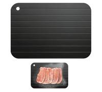Defrosting Tray Defrosting Board with Hole for Easily Hanging Meat Thawer Fast Thawing Of Frozen Food No Electricity Required, No Chemicals, No Microwave