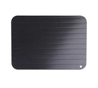 Defrosting Tray for Meat, Fast Thawing Board Aluminium Defrost Plate for Frozen Chicken Beef Fish Food, Non-Slip Dishwasher Safe Kitchen Thaw Tray