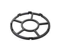 DEFTIMIRC 7inch Cast Iron Work Stand, Universal Gas Hob Ring Reducer, Multi-Function Trivets Non Slip Support Stand for Gas Stove for Coffee Pots, Pots, Pans Kitchen Supplies Accessories