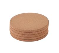 DEFTIMIRC Cork Trivet Set, Corkboard Placemats Kitchen Hot Pads for Hot Pots, Pans, Kettles and Potted Plants, Cork Coaster Set of 6, 7.5inch