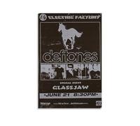 Deftones Around The Fur Anti Splash Art Posters Living Room And Bedroom Hanging Paintings Suitable for Multiple Scenarios No Need for Punching Easy to Install Suitable for Gifts And Personal UseUnfram