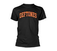 College Logo T Shirt Deftones Black M