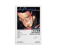 Deftones Poster Around The Fur Album Cover Poster for Bedroom Aesthetic Canvas Art Wall Decor 08x12inch(20x30cm)