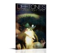 Deftones Saturday Night Wrist Canvas Wall Art Living Modern Family Bedroom Music Movie Cartoon Poster 16x24inch(40x60cm) Frame-style