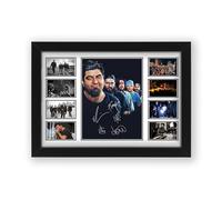 Deftones Signed Poster Print - Limited Edition Autograph Fan Gift - Collectible Memorabilia Merchandise (Framed A3 (30x40cm))