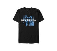 Deftones - Static Skull - T-Shirt - black - S - 100% Cotton S