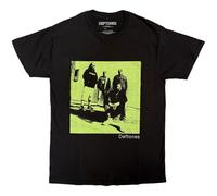 Deftones Unisex Adult Photograph Cotton T-Shirt (XXL) (Black/Green)
